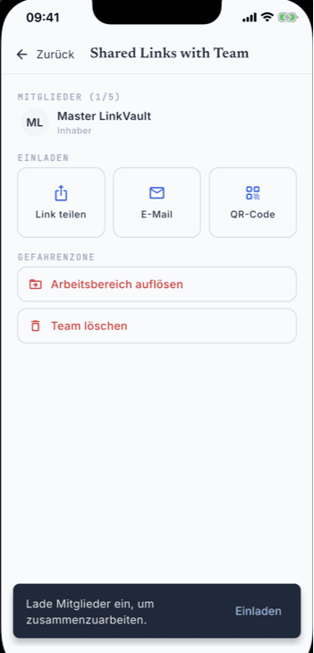 Invite members